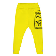 Women's Plus Size Yoga Pants Workout Leggings For Jiu Jitsu 017 - Golden Sun Exclusive Jiu-Jitsu Leggings Plus Size Tights Womens