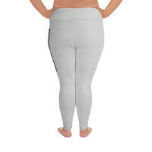 Women's Plus Size Yoga Pants Workout Leggings For Jiu Jitsu 018 - Smoke Exclusive Jiu-Jitsu Leggings Plus Size Tights Womens