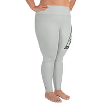 Women's Plus Size Yoga Pants Workout Leggings For Jiu Jitsu 018 - Smoke Exclusive Jiu-Jitsu Leggings Plus Size Tights Womens
