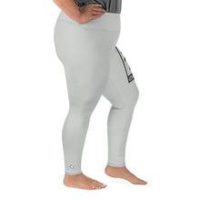 Women's Plus Size Yoga Pants Workout Leggings For Jiu Jitsu 018 - Smoke Exclusive Jiu-Jitsu Leggings Plus Size Tights Womens