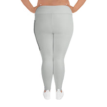 Women's Plus Size Yoga Pants Workout Leggings For Jiu Jitsu 018 - Smoke Exclusive Jiu-Jitsu Leggings Plus Size Tights Womens