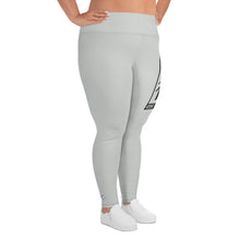 Women's Plus Size Yoga Pants Workout Leggings For Jiu Jitsu 018 - Smoke Exclusive Jiu-Jitsu Leggings Plus Size Tights Womens