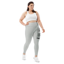Women's Plus Size Yoga Pants Workout Leggings For Jiu Jitsu 018 - Smoke Exclusive Jiu-Jitsu Leggings Plus Size Tights Womens