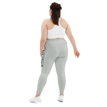 Women's Plus Size Yoga Pants Workout Leggings For Jiu Jitsu 018 - Smoke Exclusive Jiu-Jitsu Leggings Plus Size Tights Womens