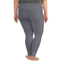 Women's Plus Size Yoga Pants Workout Leggings For Jiu Jitsu 019 - Charcoal Exclusive Jiu-Jitsu Leggings Plus Size Tights Womens