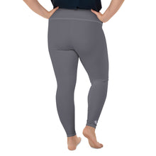 Women's Plus Size Yoga Pants Workout Leggings For Jiu Jitsu 019 - Charcoal Exclusive Jiu-Jitsu Leggings Plus Size Tights Womens