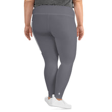Women's Plus Size Yoga Pants Workout Leggings For Jiu Jitsu 019 - Charcoal Exclusive Jiu-Jitsu Leggings Plus Size Tights Womens