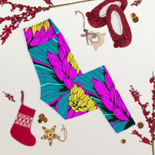 Women's Pop Art Yoga Pants - Roy Lichtenstein Inspired Dahalia Print 001 Athletic Leggings BJJ Boxing Dahlia Exclusive Fitness Flower Grappling gym leggings Jiu-Jitsu Leggings Pop Art Running Striking Tights Womens Yoga