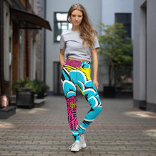 Women's Pop Art Yoga Pants - Roy Lichtenstein Inspired Dahalia Print 002 Athleisure Athletic Leggings BJJ Boxing Dahlia Exclusive Fitness Flower Grappling Jiu-Jitsu Leggings Pop Art Running Striking Tights Womens Yoga