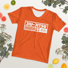 Women's Rash Guard for Judo - Lightweight Short Sleeve Edition - Flamingo