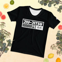 Women's Short Sleeve Judo Rash Guard - Durable and Comfortable Material - Noir