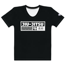 Women's Short Sleeve Judo Rash Guard - Durable and Comfortable Material - Noir