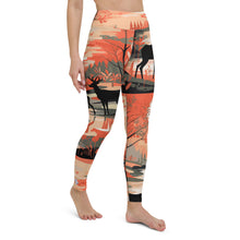 Women's Yoga Pants Workout Leggings - Dear Forest Deer Forest Exclusive Leggings Tights Womens