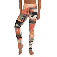 Women's Yoga Pants Workout Leggings - Dear Forest Deer Forest Exclusive Leggings Tights Womens