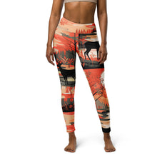Women's Yoga Pants Workout Leggings - Dear Forest Deer Forest Exclusive Leggings Tights Womens