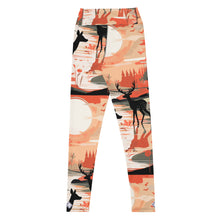 Women's Yoga Pants Workout Leggings - Dear Forest Deer Forest Exclusive Leggings Tights Womens