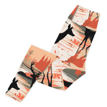 Women's Yoga Pants Workout Leggings - Dear Forest Deer Forest Exclusive Leggings Tights Womens