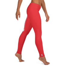 Women's Yoga Pants Workout Leggings For Jiu Jitsu 001 - Scarlet BJJ Exclusive Jiu-Jitsu Jiujitsu Leggings Tights Womens