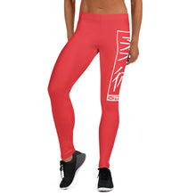 Women's Yoga Pants Workout Leggings For Jiu Jitsu 001 - Scarlet BJJ Exclusive Jiu-Jitsu Jiujitsu Leggings Tights Womens