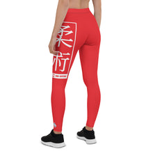 Women's Yoga Pants Workout Leggings For Jiu Jitsu 001 - Scarlet BJJ Exclusive Jiu-Jitsu Jiujitsu Leggings Tights Womens