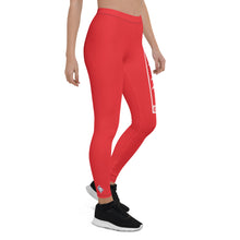 Women's Yoga Pants Workout Leggings For Jiu Jitsu 001 - Scarlet BJJ Exclusive Jiu-Jitsu Jiujitsu Leggings Tights Womens