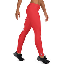 Women's Yoga Pants Workout Leggings For Jiu Jitsu 001 - Scarlet BJJ Exclusive Jiu-Jitsu Jiujitsu Leggings Tights Womens