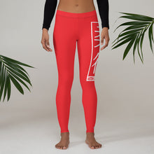 Women's Yoga Pants Workout Leggings For Jiu Jitsu 001 - Scarlet BJJ Exclusive Jiu-Jitsu Jiujitsu Leggings Tights Womens