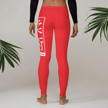 Women's Yoga Pants Workout Leggings For Jiu Jitsu 001 - Scarlet BJJ Exclusive Jiu-Jitsu Jiujitsu Leggings Tights Womens
