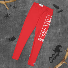Women's Yoga Pants Workout Leggings For Jiu Jitsu 001 - Scarlet BJJ Exclusive Jiu-Jitsu Jiujitsu Leggings Tights Womens
