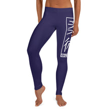 Women's Yoga Pants Workout Leggings For Jiu Jitsu 002 - Midnight Blue BJJ Exclusive Jiu-Jitsu Leggings Tights Womens