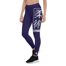 Women's Yoga Pants Workout Leggings For Jiu Jitsu 002 - Midnight Blue BJJ Exclusive Jiu-Jitsu Leggings Tights Womens