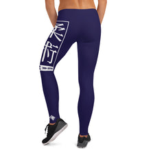 Women's Yoga Pants Workout Leggings For Jiu Jitsu 002 - Midnight Blue BJJ Exclusive Jiu-Jitsu Leggings Tights Womens