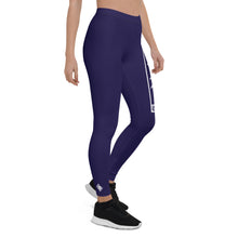 Women's Yoga Pants Workout Leggings For Jiu Jitsu 002 - Midnight Blue BJJ Exclusive Jiu-Jitsu Leggings Tights Womens