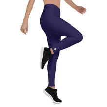 Women's Yoga Pants Workout Leggings For Jiu Jitsu 002 - Midnight Blue BJJ Exclusive Jiu-Jitsu Leggings Tights Womens
