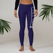 Women's Yoga Pants Workout Leggings For Jiu Jitsu 002 - Midnight Blue BJJ Exclusive Jiu-Jitsu Leggings Tights Womens