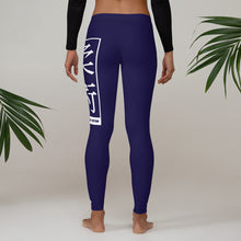 Women's Yoga Pants Workout Leggings For Jiu Jitsu 002 - Midnight Blue BJJ Exclusive Jiu-Jitsu Leggings Tights Womens
