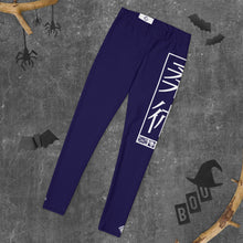 Women's Yoga Pants Workout Leggings For Jiu Jitsu 002 - Midnight Blue BJJ Exclusive Jiu-Jitsu Leggings Tights Womens