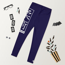 Women's Yoga Pants Workout Leggings For Jiu Jitsu 002 - Midnight Blue BJJ Exclusive Jiu-Jitsu Leggings Tights Womens