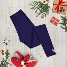 Women's Yoga Pants Workout Leggings For Jiu Jitsu 002 - Midnight Blue BJJ Exclusive Jiu-Jitsu Leggings Tights Womens
