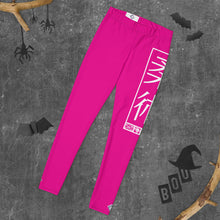 Women's Yoga Pants Workout Leggings For Jiu Jitsu 003 - Hollywood Cerise BJJ Exclusive Jiu-Jitsu Leggings Tights Womens