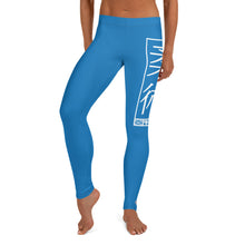 Women's Yoga Pants Workout Leggings For Jiu Jitsu 004 - Azul BJJ Exclusive Jiu-Jitsu Leggings Tights Womens