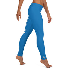Women's Yoga Pants Workout Leggings For Jiu Jitsu 004 - Azul BJJ Exclusive Jiu-Jitsu Leggings Tights Womens