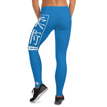 Women's Yoga Pants Workout Leggings For Jiu Jitsu 004 - Azul BJJ Exclusive Jiu-Jitsu Leggings Tights Womens