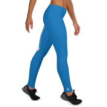 Women's Yoga Pants Workout Leggings For Jiu Jitsu 004 - Azul BJJ Exclusive Jiu-Jitsu Leggings Tights Womens