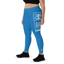 Women's Yoga Pants Workout Leggings For Jiu Jitsu 004 - Azul BJJ Exclusive Jiu-Jitsu Leggings Tights Womens
