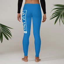 Women's Yoga Pants Workout Leggings For Jiu Jitsu 004 - Azul BJJ Exclusive Jiu-Jitsu Leggings Tights Womens