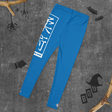 Women's Yoga Pants Workout Leggings For Jiu Jitsu 004 - Azul BJJ Exclusive Jiu-Jitsu Leggings Tights Womens