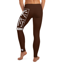 Women's Yoga Pants Workout Leggings For Jiu Jitsu 006 - Chocolate BJJ Exclusive Jiu-Jitsu Leggings Tights Womens