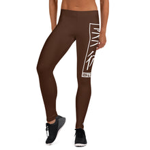 Women's Yoga Pants Workout Leggings For Jiu Jitsu 006 - Chocolate BJJ Exclusive Jiu-Jitsu Leggings Tights Womens