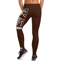 Women's Yoga Pants Workout Leggings For Jiu Jitsu 006 - Chocolate BJJ Exclusive Jiu-Jitsu Leggings Tights Womens